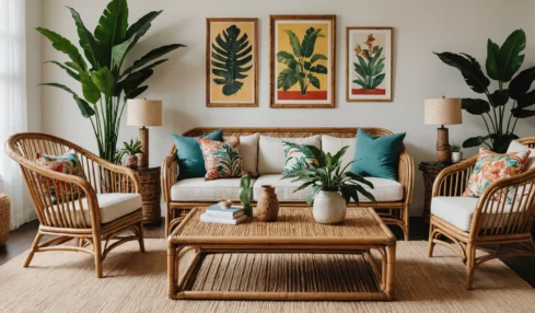 Les multiples styles de décoration possibles avec des meubles en rotin : vintage, exotique, scandinave, bohème, moderne