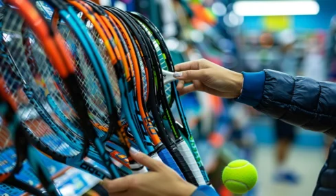 Les critères essentiels pour choisir une raquette de tennis : taille du tamis, manche et cordage expliqués