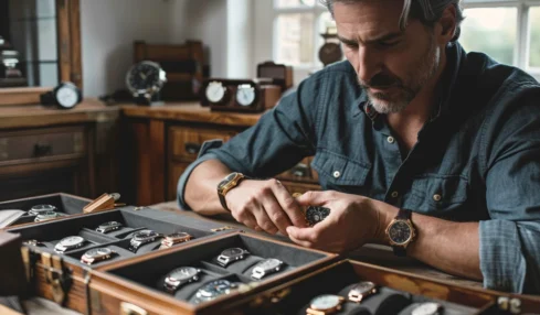 Découvrez les différentes boîtes à montres pour hommes : cuir, bois et options de voyage pour protéger vos bijoux