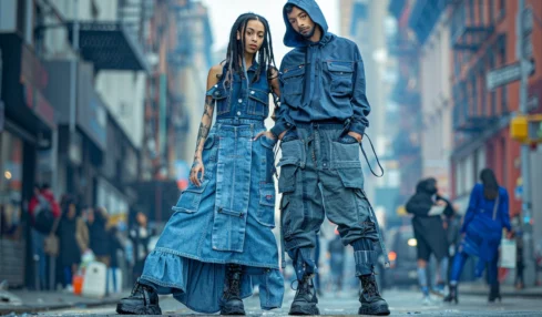 Les meilleures tendances de la mode en 2023 : jupe en jean longue, pantalon cargo, robe à capuche et plus