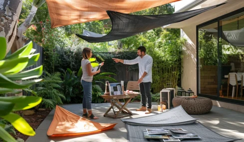 Comment choisir la meilleure voile d'ombrage pour votre terrasse : formes, catégories et installation