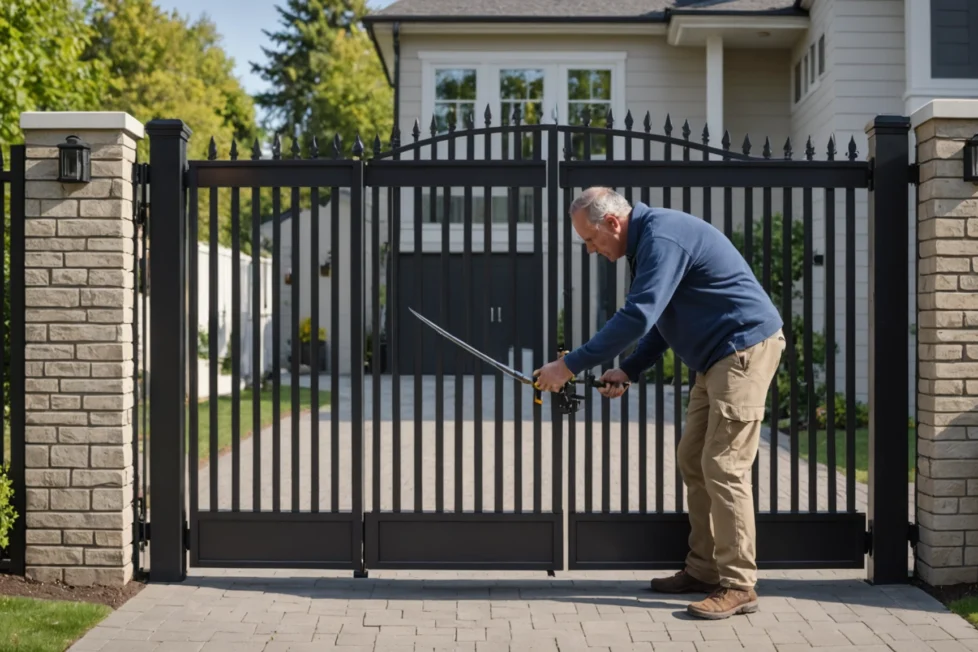 Portillons sur mesure en aluminium : allier sécurité, design et durabilité